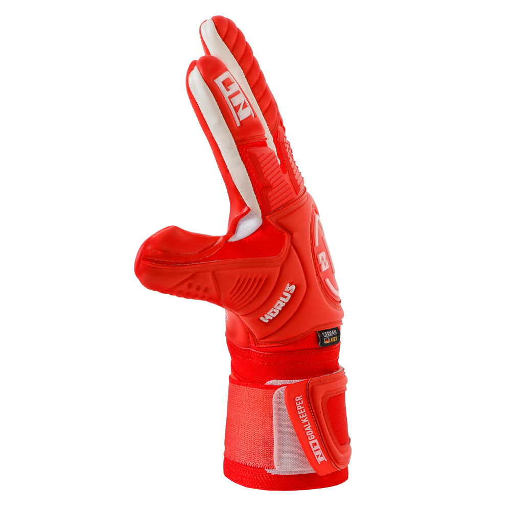 N1 Goalkeeper Horus 2.0 Elite All Red – N1 Goalkeeper Gloves USA
