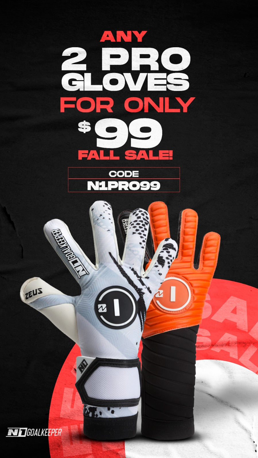 Professional, Affordable Goalkeeper Gloves