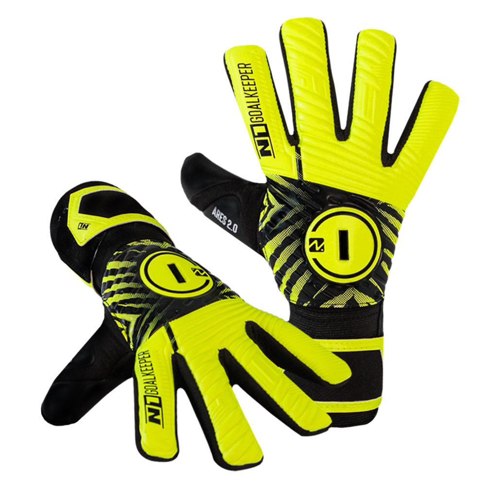 N1 Goalkeeper Ares Kids 2.0 Neon – N1 Goalkeeper Gloves USA