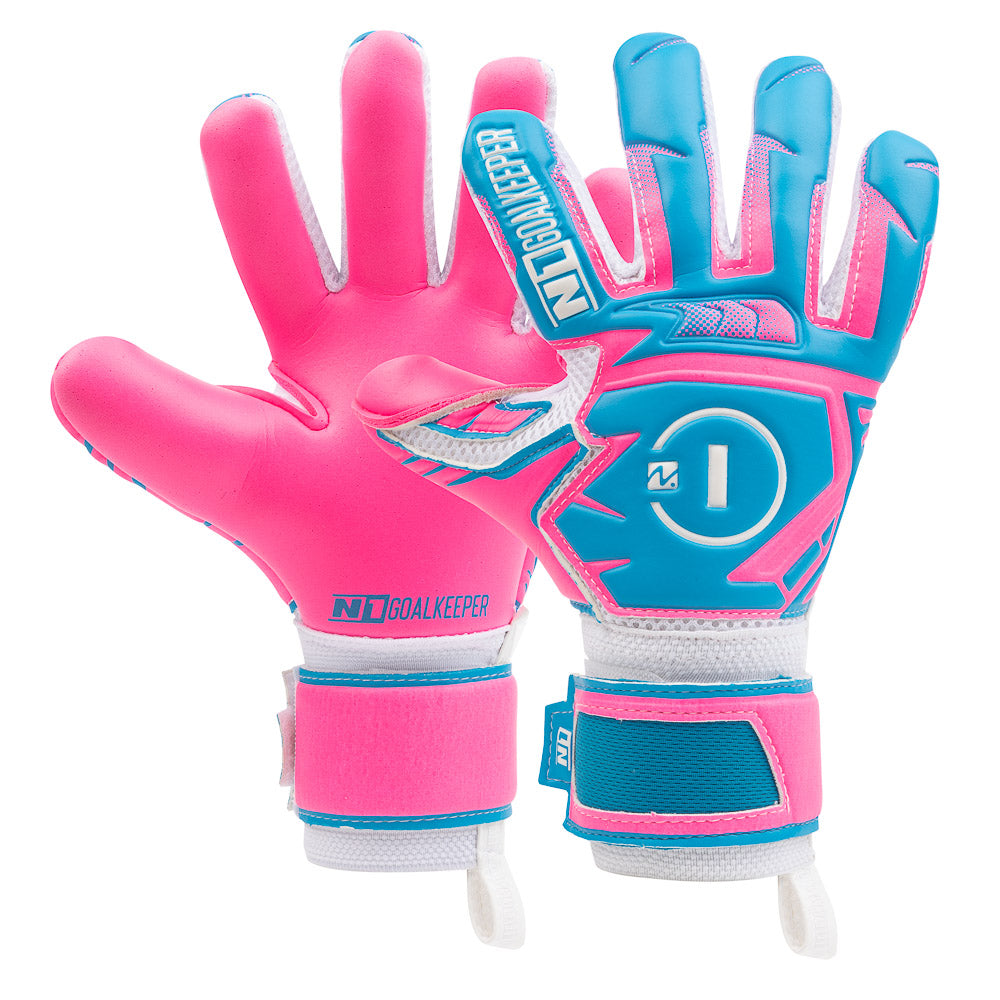 SAZ Soccer Goalkeeper Goalie Gloves Kids Boys Youth With 4MM Super Grip Palms