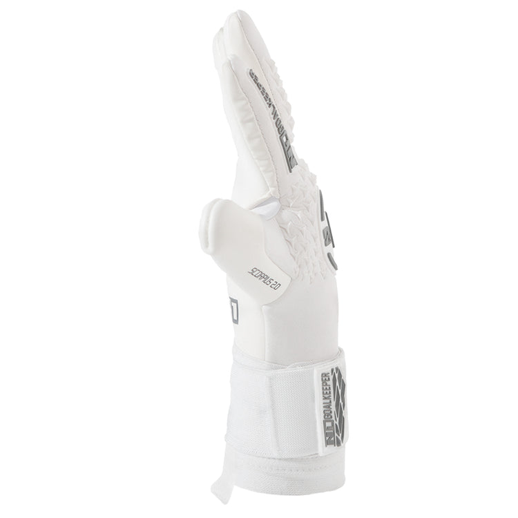 N1 Goalkeeper Scorpius 2.0 All White UGT+II – N1 Goalkeeper Gloves USA