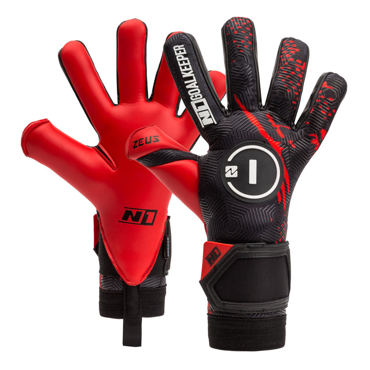 N1 Goalkeeper Zeus Red UGT+ – N1 Goalkeeper Gloves USA